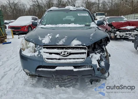 2007 Hyundai Santa Fe Se from USA, damaged, VIN 5NMSH73E87H128062